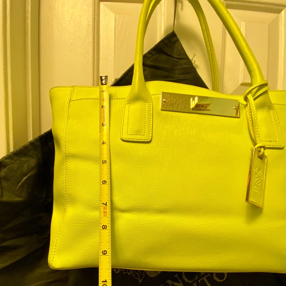 ENC Vince Camuto geniune leather Alex Tote Bag - Picture 9 of 15
